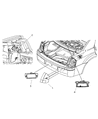 Chrysler 300 Back Up Light Diagram - 4805851AC