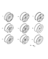 Jeep Renegade Spare Wheel Diagram - 5XA65MAAAA