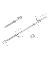Chrysler Steering Shaft Diagram - 5101703AA