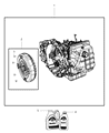 Ram C/V Torque Converter Diagram - R8070538AB