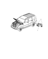 Jeep Yaw Sensor Diagram - 56029433AA