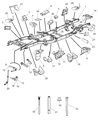 Ram Coil Spring Bracket Diagram - 52121711AA