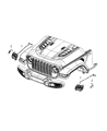 Jeep Side Marker Light Diagram - 68293127AG