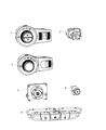Chrysler Voyager Headlight Switch Diagram - 68154353AE