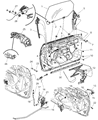 Chrysler Window Regulator Diagram - 5067685AC