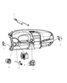 Dodge Journey Headlight Switch Diagram - 68072002AD