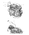 2008 Chrysler Pacifica Crankcase Breather Hose Diagram - 4892390AA
