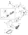 Jeep EGR Tube Diagram - 68321413AA