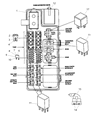 Chrysler PT Cruiser Relay Diagram - 4692153AA