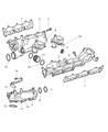 Jeep Intake Manifold Diagram - 68023870AA