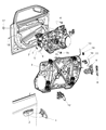 2022 Dodge Challenger Door Handle Diagram - 1MZ85FFBAM