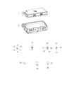 Ram 2500 Relay Block Diagram - 68322377AB