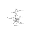 Chrysler EGR Valve Gasket Diagram - 5096517AA