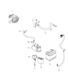 Jeep Compass Battery Cable Diagram - 68338640AC