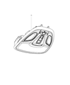 Dodge Dart Dome Light Diagram - 1TS24JXPAD
