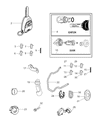 Chrysler Aspen Car Key Diagram - 5102247AA