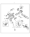 Dodge Journey EGR Valve Diagram - 68219725AA