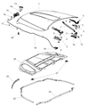 Dodge Durango Hood Hinge Diagram - 68083022AA