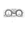 Ram Speedometer Diagram - 68340664AB