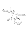 2022 Ram ProMaster City Air Duct Diagram - 68263156AA