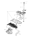 1999 Dodge Neon Valve Body Diagram - 4567993AC
