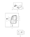 Ram 1500 Back Up Light Diagram - 68093080AB