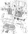 2008 Jeep Grand Cherokee Seat Cushion Diagram - 5179558AA