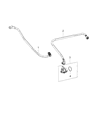 Jeep Crankcase Breather Hose Diagram - 68210346AD