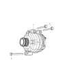 Dodge Charger Alternator Diagram - RX896808AC