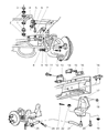 Jeep Cherokee Sway Bar Bushing Diagram - 52088523