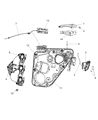 Jeep Window Motor Diagram - 68079284AA