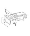 2004 Dodge Sprinter 3500 Fuel Tank Strap Diagram - 5104102AA