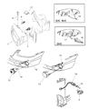 Chrysler Cirrus Fog Light Diagram - 5288078