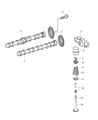 Jeep Valve Stem Seal Diagram - 68066168AA