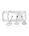 Dodge Caliber Dome Light Diagram - 1CJ11HDAAB