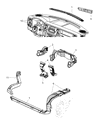Jeep Commander Air Duct Diagram - 55037742AE
