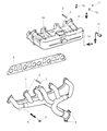 Jeep Wrangler Exhaust Manifold Diagram - 4883385