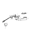 Dodge Avenger Steering Column Diagram - 5057242AH