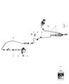 Chrysler Sebring Clutch Slave Cylinder Diagram - 5273431AA