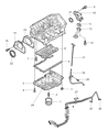 Chrysler Sebring Dipstick Diagram - 4792385AA