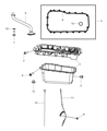 Chrysler Dipstick Diagram - 4892463AA