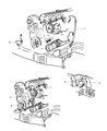 1999 Jeep Grand Cherokee Power Steering Hose Diagram - 52088776AB