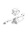 Dodge Sprinter 2500 Starter Motor Diagram - 68011829AB