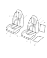 Dodge Durango Seat Cushion Diagram - XB791DVAA