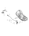 Ram 1500 Shift Cable Diagram - 68294228AF
