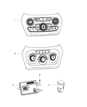 Jeep Cherokee A/C Switch Diagram - 68249518AA
