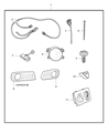 Dodge Magnum Headlight Switch Diagram - 68019678AB