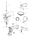 1998 Dodge Neon Antenna Diagram - 4685574AC