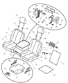 2005 Dodge Ram 2500 Seat Heater Diagram - 5101764AB
