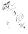 Dodge Radiator Hose Diagram - 52029193AD
